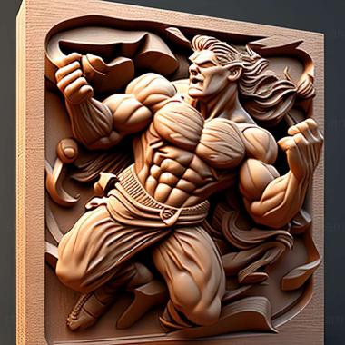 3D model Street Fighter 3 3rd Strike Online Edition game (STL)